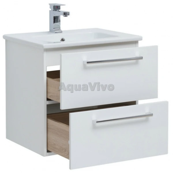 Мебель для ванной Dreja Gio 60, цвет белый глянец - фото 1