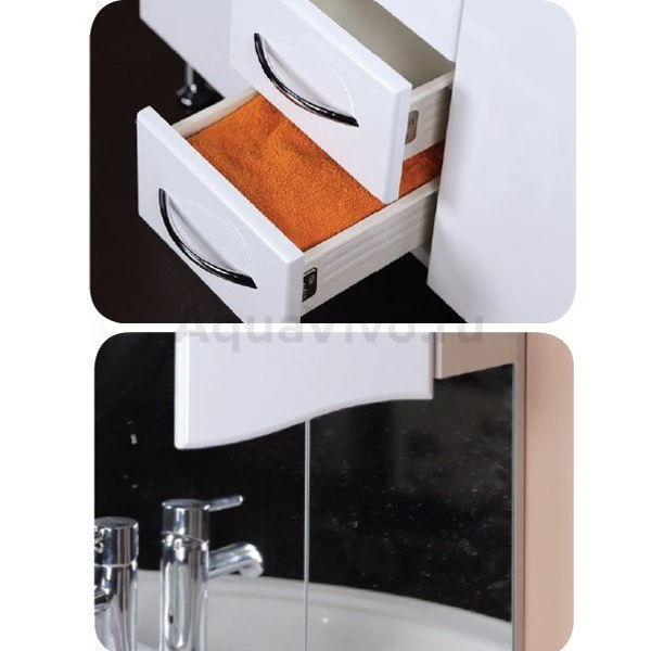 Мебель для ванной Оника Моника 75.10, цвет белый - фото 1
