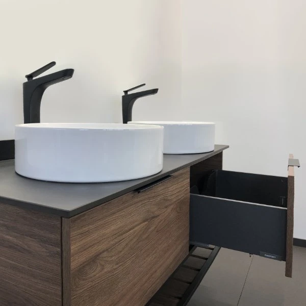 Мебель для ванной Comforty Порто 120-2, цвет дуб темный