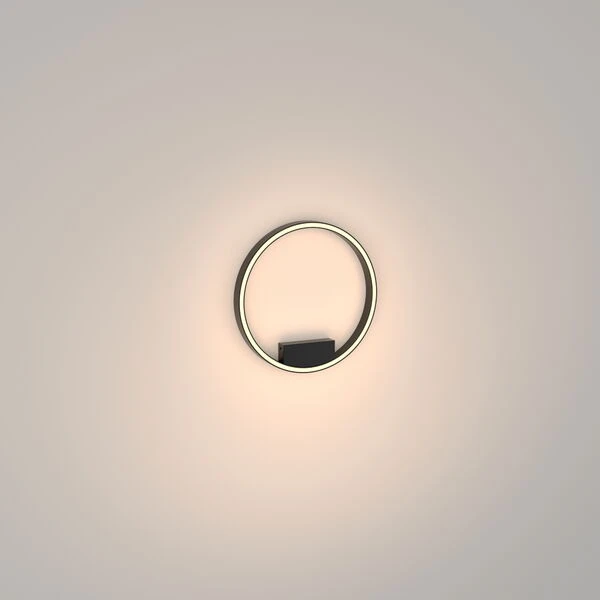 Потолочный светильник Maytoni Rim MOD058CL-L25B3K, арматура черная, плафон черный - фото 1