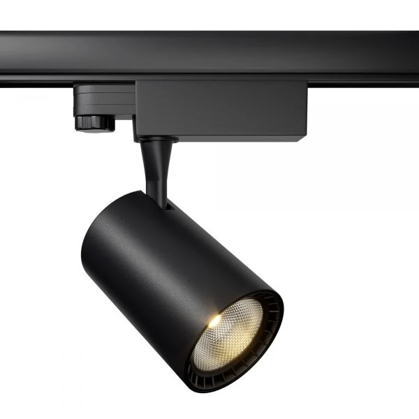 Трековый светильник Maytoni Technical Vuoro TR029-3-10W4K-B, арматура черная, плафон пластик черный