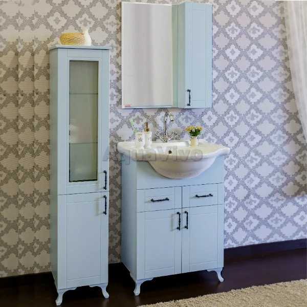 Мебель для ванной Sanflor Глория 65, цвет серый