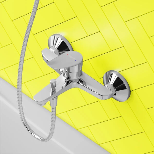 Смеситель Dorff Norma D1010000 для ванны с душем, цвет хром - фото 1