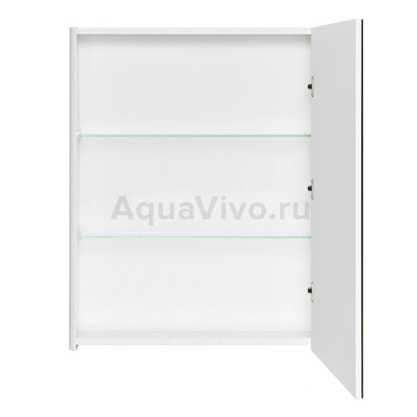 Шкаф-зеркало Акватон Беверли 65, цвет белый
