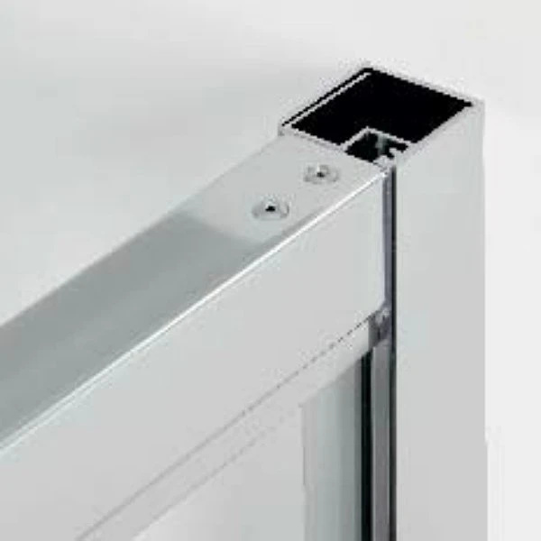 Душевая дверь WasserKRAFT Berkel WasserSchutz 48P27 80x200, стекло прозрачное, профиль серебристый