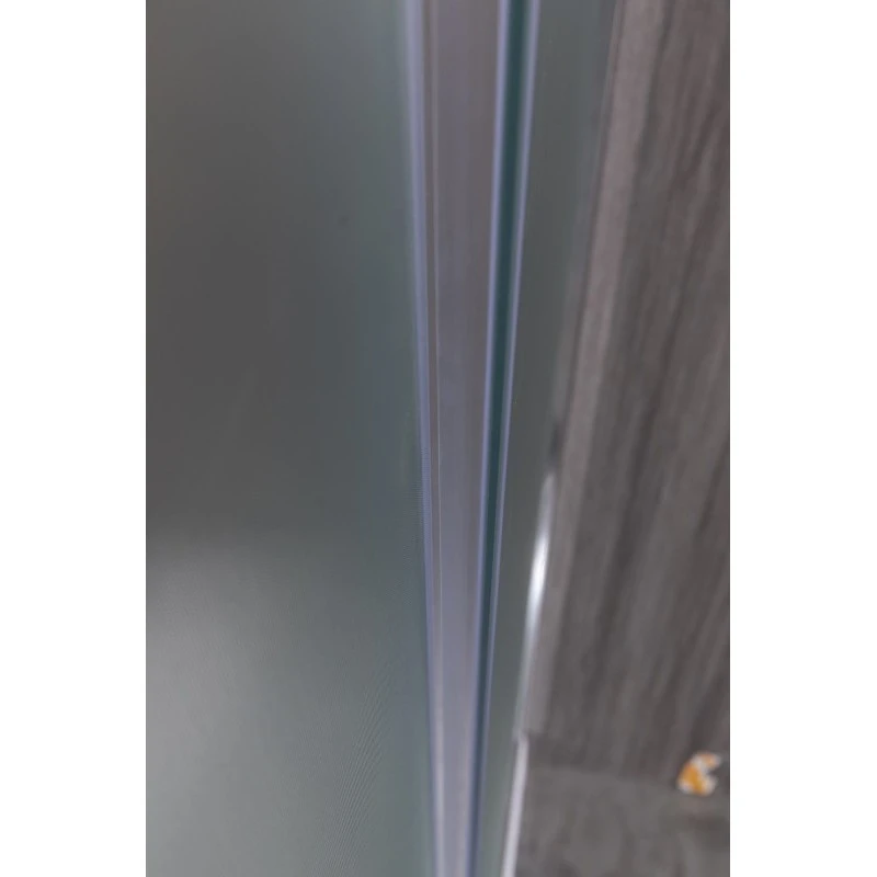 Душевой уголок Esbano ES-8027A 120х80, стекло рифленое, профиль хром, левый