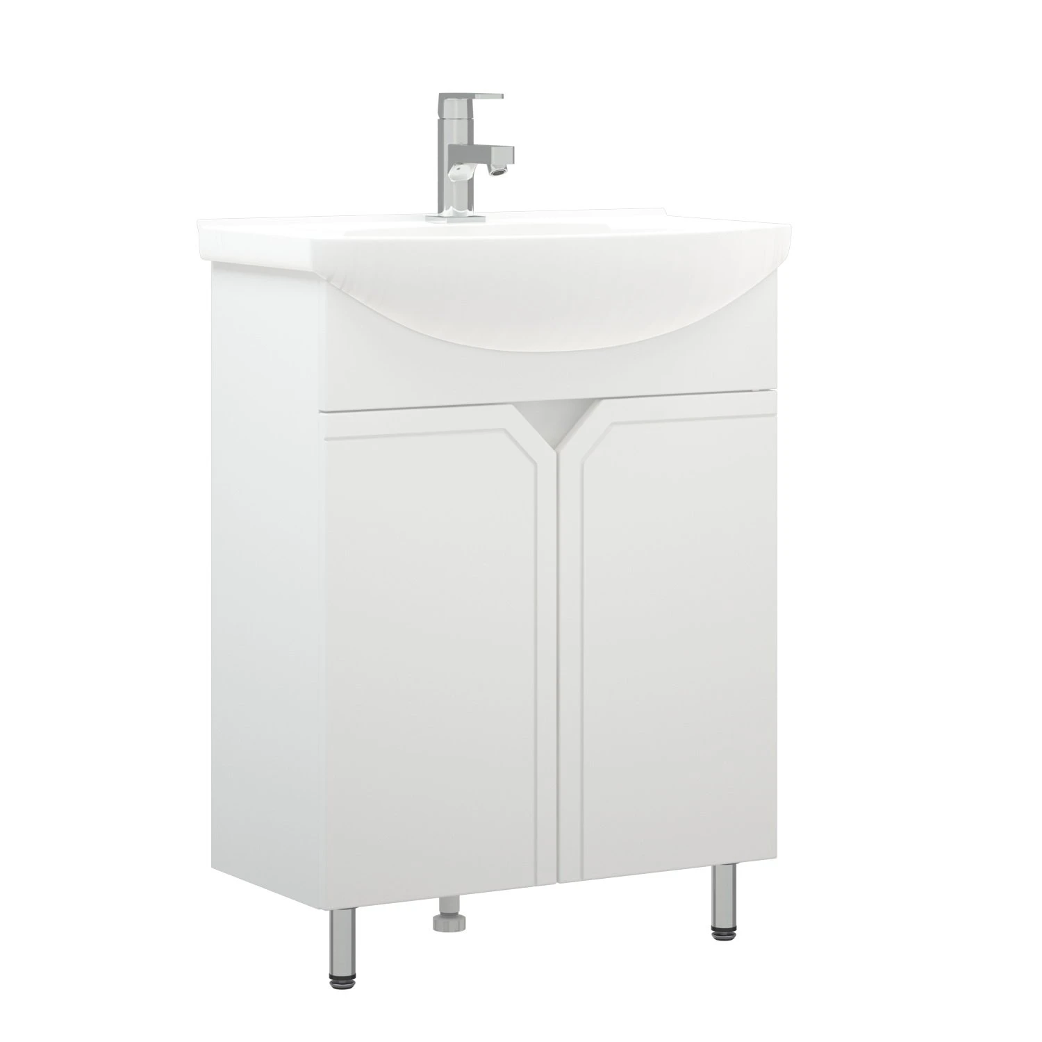 Мебель для ванной Corozo Сириус 65, цвет белый