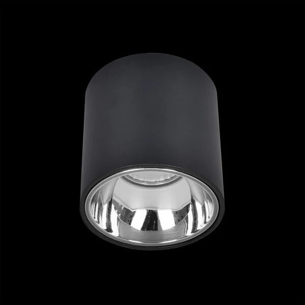 Точечный светильник Citilux Старк CL7440112, арматура черная, плафон металл хром - фото 1