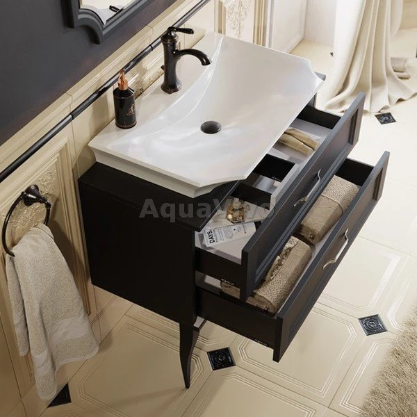 Мебель для ванной Aqwella La Donna 85, цвет белый