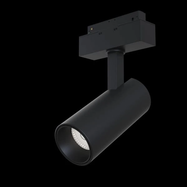 Трековый светильник Maytoni Technical Focus Led TR019-2-15W3K-B, арматура черная, плафон металл черный - фото 1