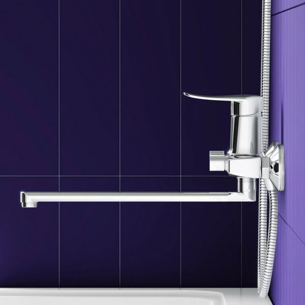 Смеситель Dorff Ultra D5095000 для ванны с душем, цвет хром - фото 1