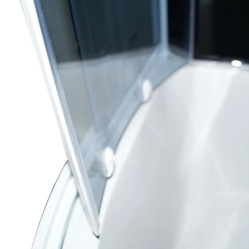 Душевая кабина Parly Classic Эконом ECM921 90x90, стекло тонированное, профиль белый
