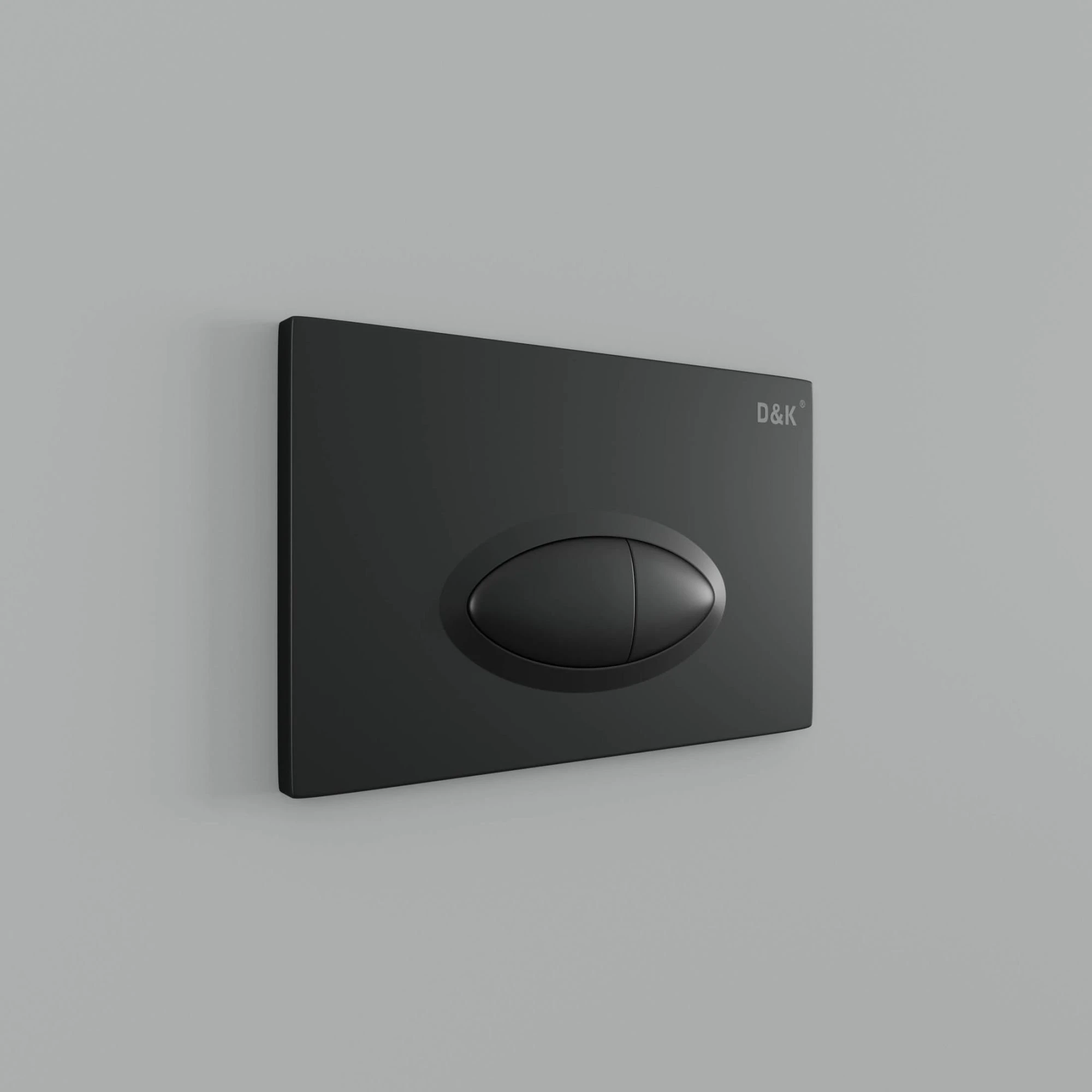 Кнопка смыва D&K Rhein.Marx DB1399025 для унитаза, цвет черный
