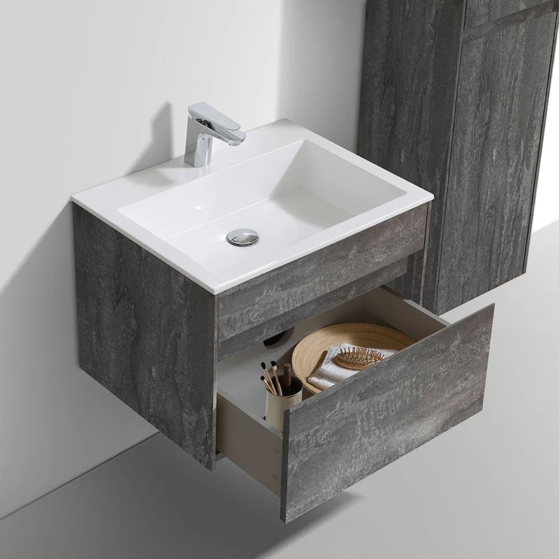 Мебель для ванной Vincea Chiara 60, с 1 ящиком, цвет серый камень - фото 1