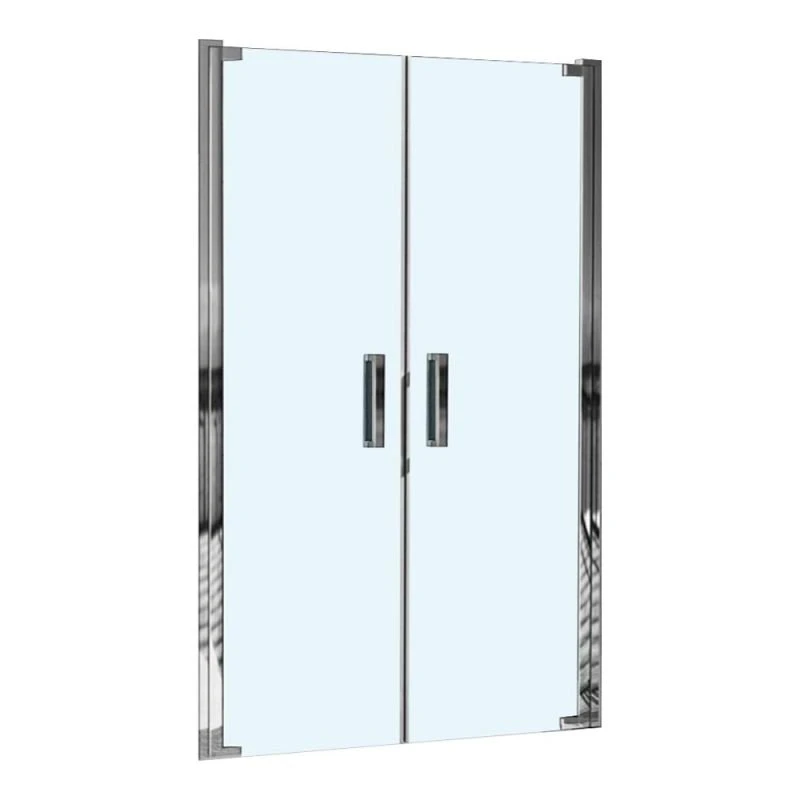 Душевая дверь Weltwasser WW600 100х185, стекло прозрачное, профиль хром