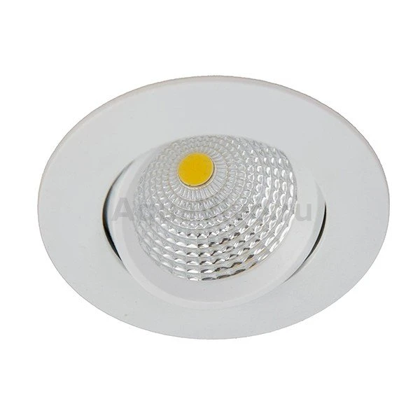 Точечный светильник Citilux Каппа CLD0057N, арматура белая, цветовая температура 4000 K, 10х10 см