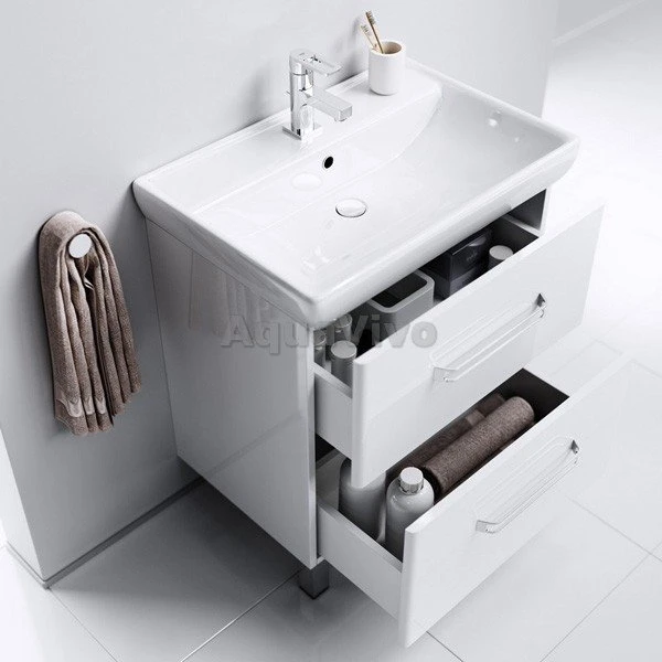 Мебель для ванной Aqwella Нео Т6 60 напольная, цвет белый