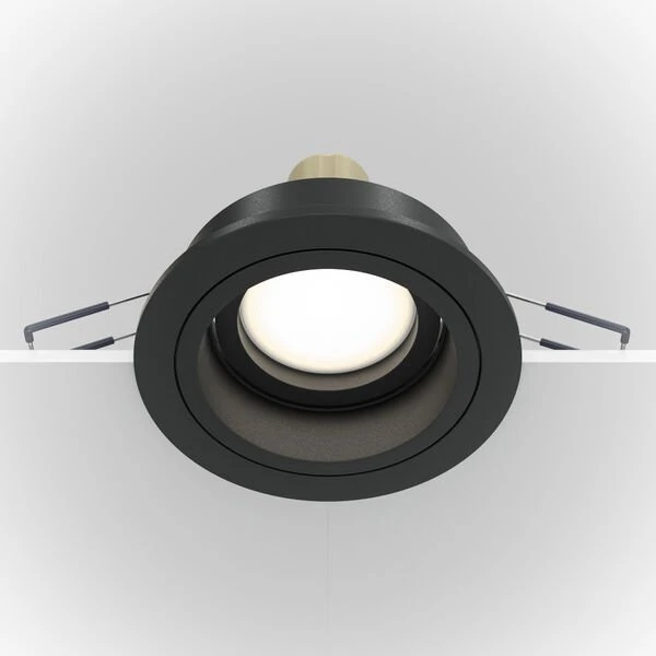 Точечный светильник Maytoni Technicali Atom DL025-2-01B, арматура черная - фото 1