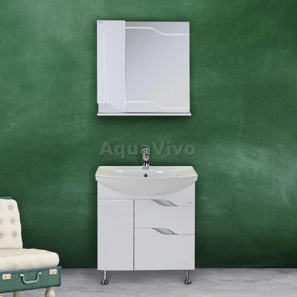Мебель для ванной Оника Веронэлла 75.13, цвет белый