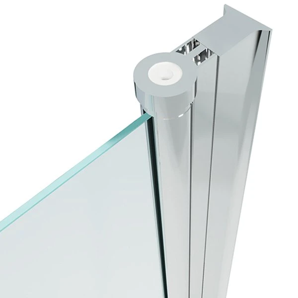 Душевая дверь Тритон Уно 100, стекло прозрачное, профиль хром