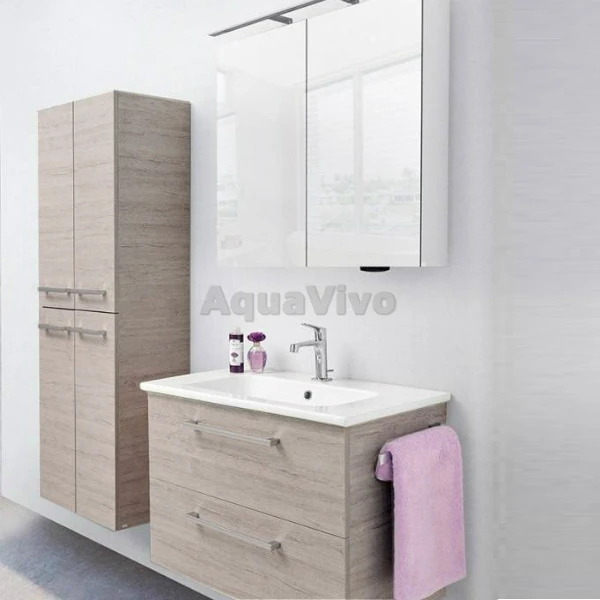 Мебель для ванной Dreja Gio 80, цвет Дуб Кантри