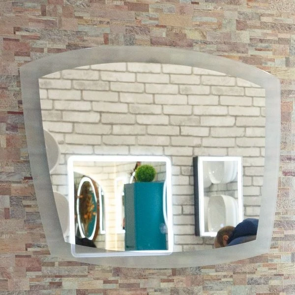 Зеркало Art & Max Roma 80x70, с подсветкой и диммером - фото 1