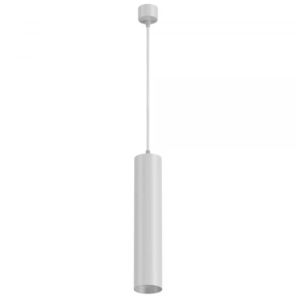 Подвесной светильник Maytoni Technical Focus P075PL-01W, арматура белая, плафон металл белый