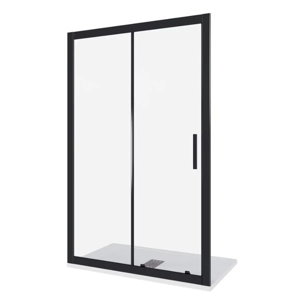 Душевая дверь Good Door Cofe WTW-120-C-B 120x190, стекло прозрачное, профиль черный