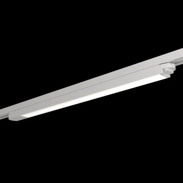 Трековый светильник Maytoni Technical Basis TR000-1-15W4K-W, арматура белая, плафон металл белый - фото 1