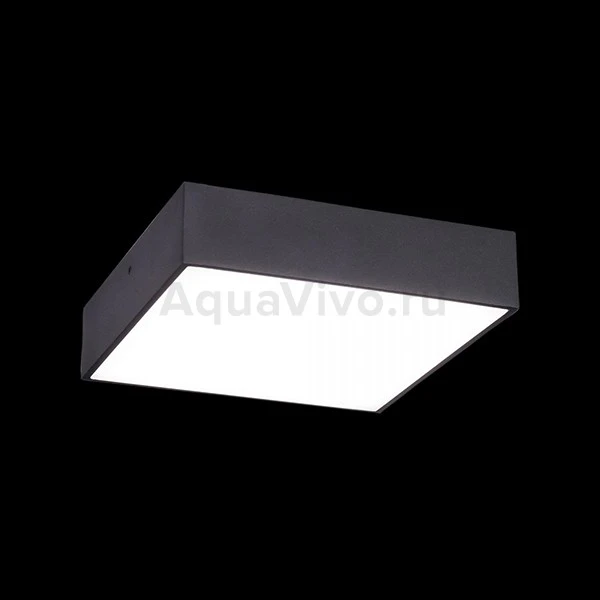 Точечный светильник Citilux Тао CL712X182N, арматура черная, плафон полимер белый, 4000 К, 16х16 см - фото 1