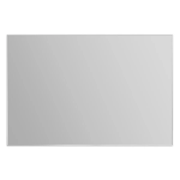 Зеркало Belbagno SPC-AL-1200-800 120x80, в алюминиевой раме, цвет алюминий