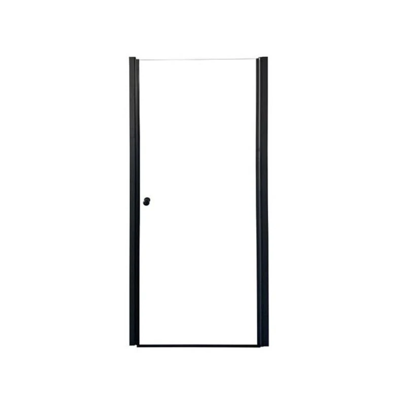 Душевая дверь Parly DE80B 80x185, стекло прозрачное, профиль черный