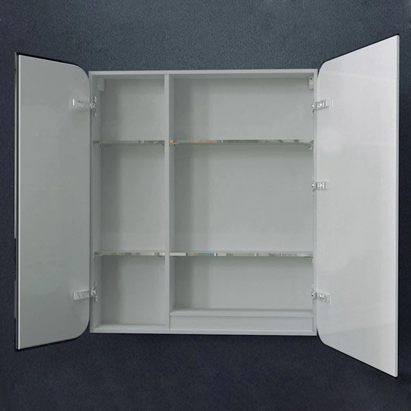 Шкаф-зеркало Art & Max Verona 70, правый, с подсветкой и диммером, цвет белый