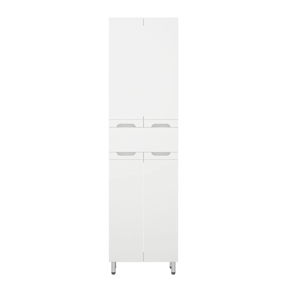 Шкаф-пенал Corozo Лея Z1 50, цвет белый - фото 1