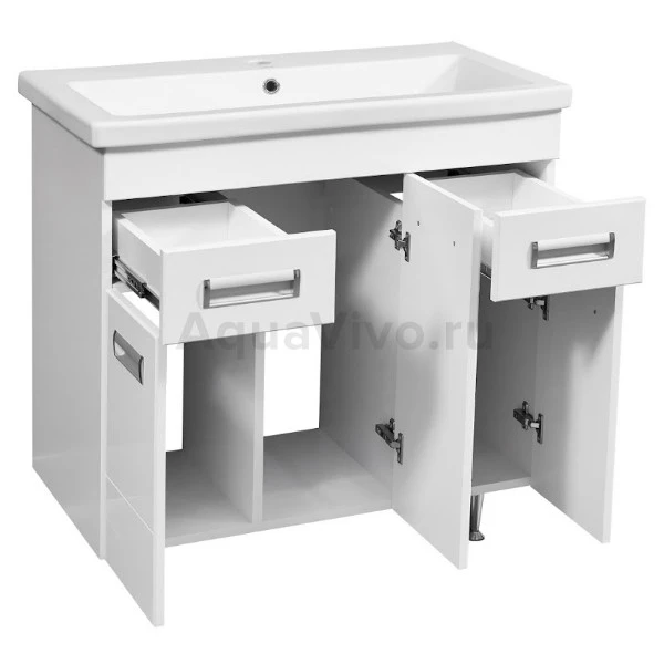 Мебель для ванной Stella Polar Фиора 80, цвет белый - фото 1