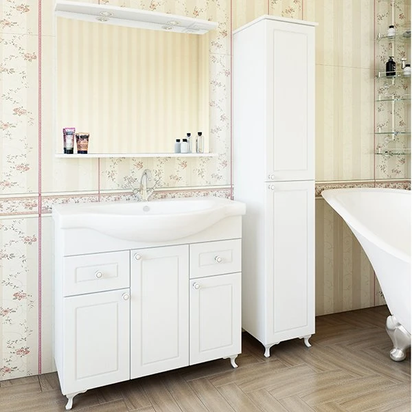 Мебель для ванной Sanflor Софи 85, цвет белый