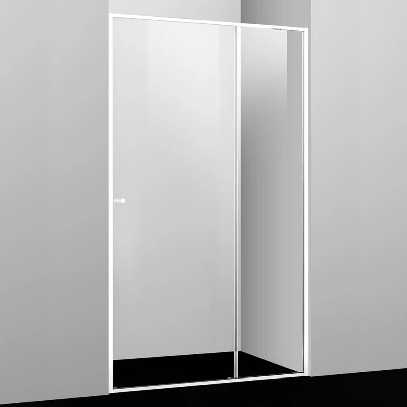 Душевая дверь WasserKRAFT Rhin WasserSchutz 44S13 110х200, стекло прозрачное, профиль белый
