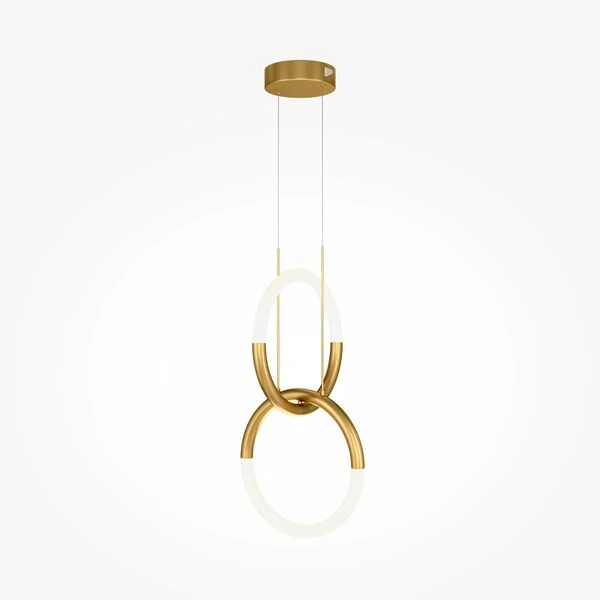 Подвесной светильник Maytoni Node MOD165PL-L18G3K, арматура золото, плафон белый