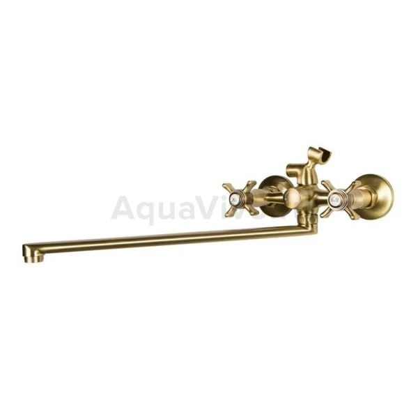 Смеситель Agger Retro-X A1721188 для ванны с душем, цвет бронза - фото 1