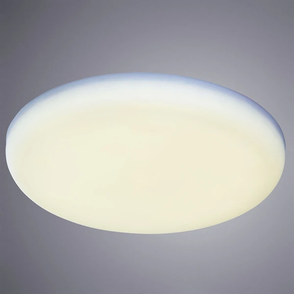 Точечный светильник Arte Lamp Prior A7983PL-1WH, арматура белая, плафон пластик белый, 17х17 см