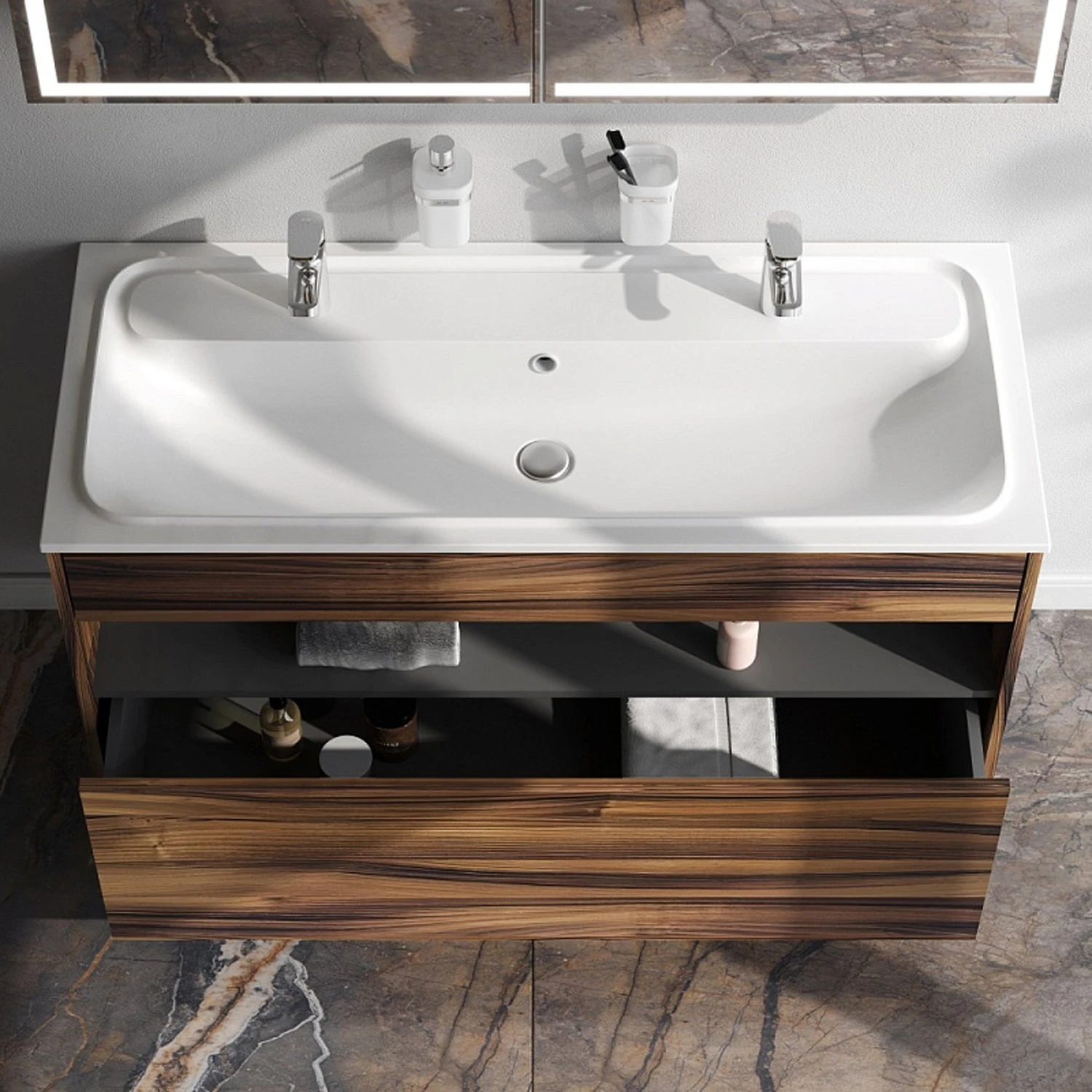 Мебель для ванной AM.PM Func 120, цвет дуб крафт - фото 1