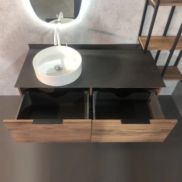 Мебель для ванной Comforty Порто 120-1, цвет дуб темный - фото 1