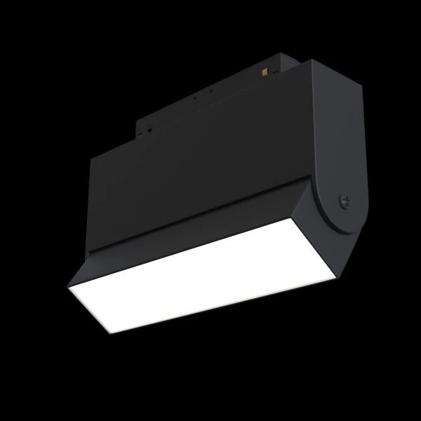 Трековый светильник Maytoni Technical Basis TR013-2-10W3K-B, арматура черная, плафон металл черный