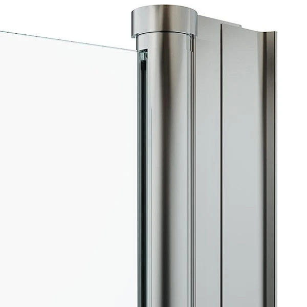 Душевая дверь Тритон Уно 100, стекло прозрачное, профиль хром - фото 1