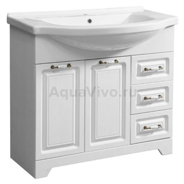 Мебель для ванной Stella Polar Кармела 90, цвет Ольха белая - фото 1