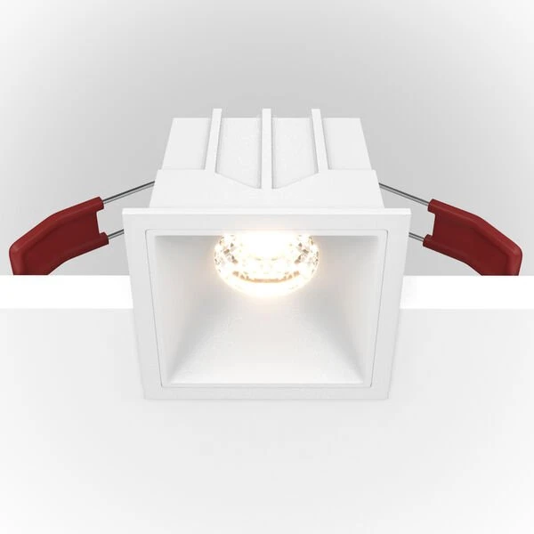Точечный светильник Maytoni Technicali Alfa DL043-01-10W4K-SQ-W, арматура белая - фото 1