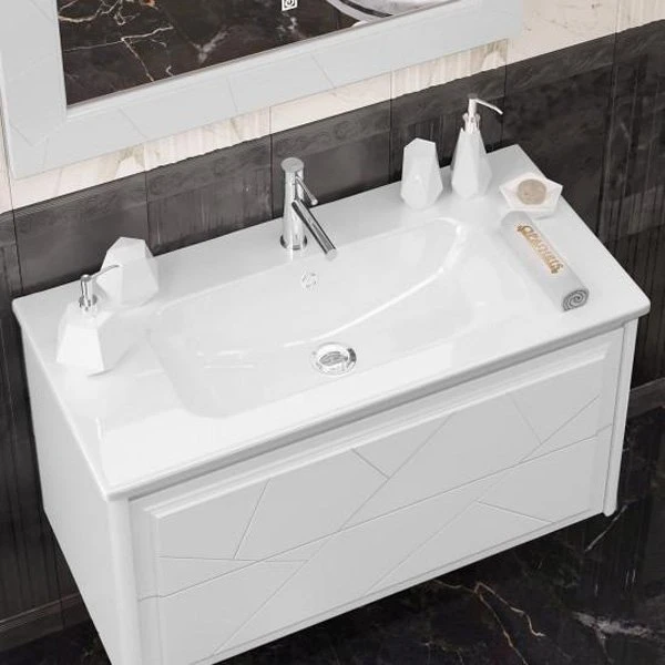 Мебель для ванной Опадирис Луиджи 100, цвет белый матовый