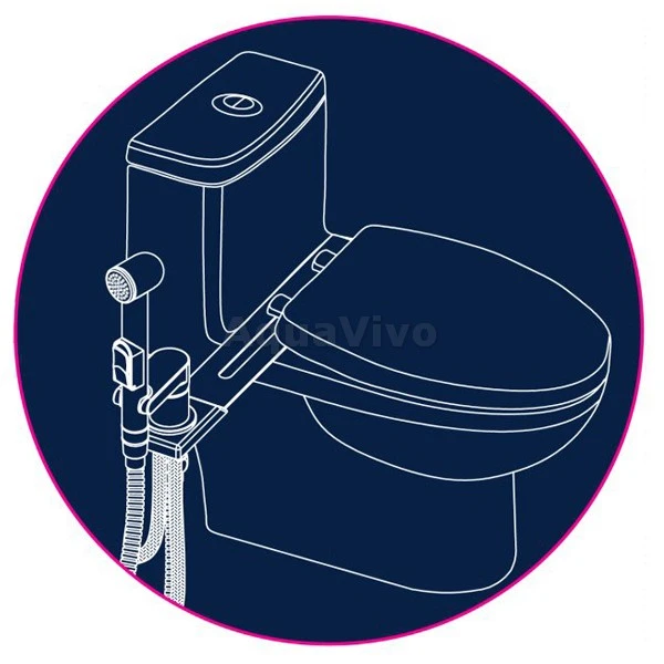 Гигиенический душ Rossinka X25-56 со смесителем - фото 1
