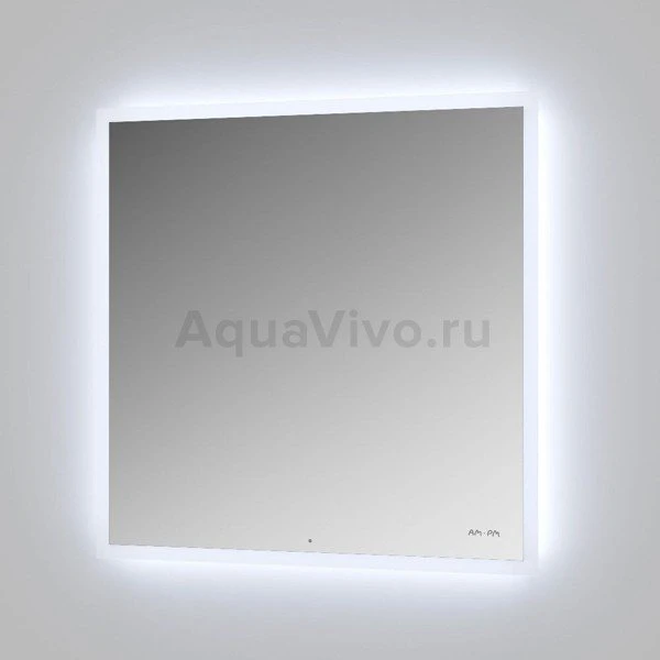 Зеркало AM.PM Spirit V2.0 60x60, с подсветкой, функцией антизапотевания