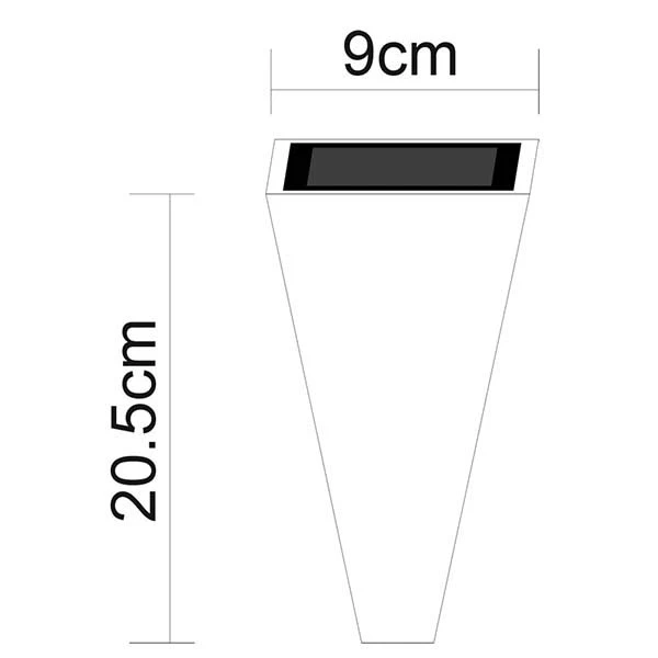 Настенный светильник Arte Lamp Cometa A1524AL-1WH, арматура белая, плафон металл белый, 9х9 см - фото 1